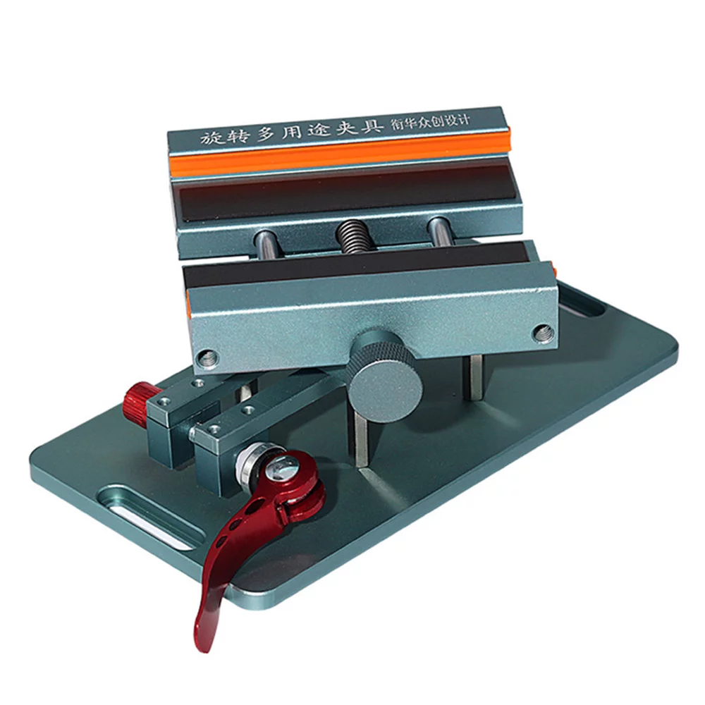 Aibecy Mobilephone Rear Glass Cover Removal Tool Set 360 Degree Rotating Fixture Back Cover Glass Demolishing Pen Smartphone Maintenance Repairing Tool Kit