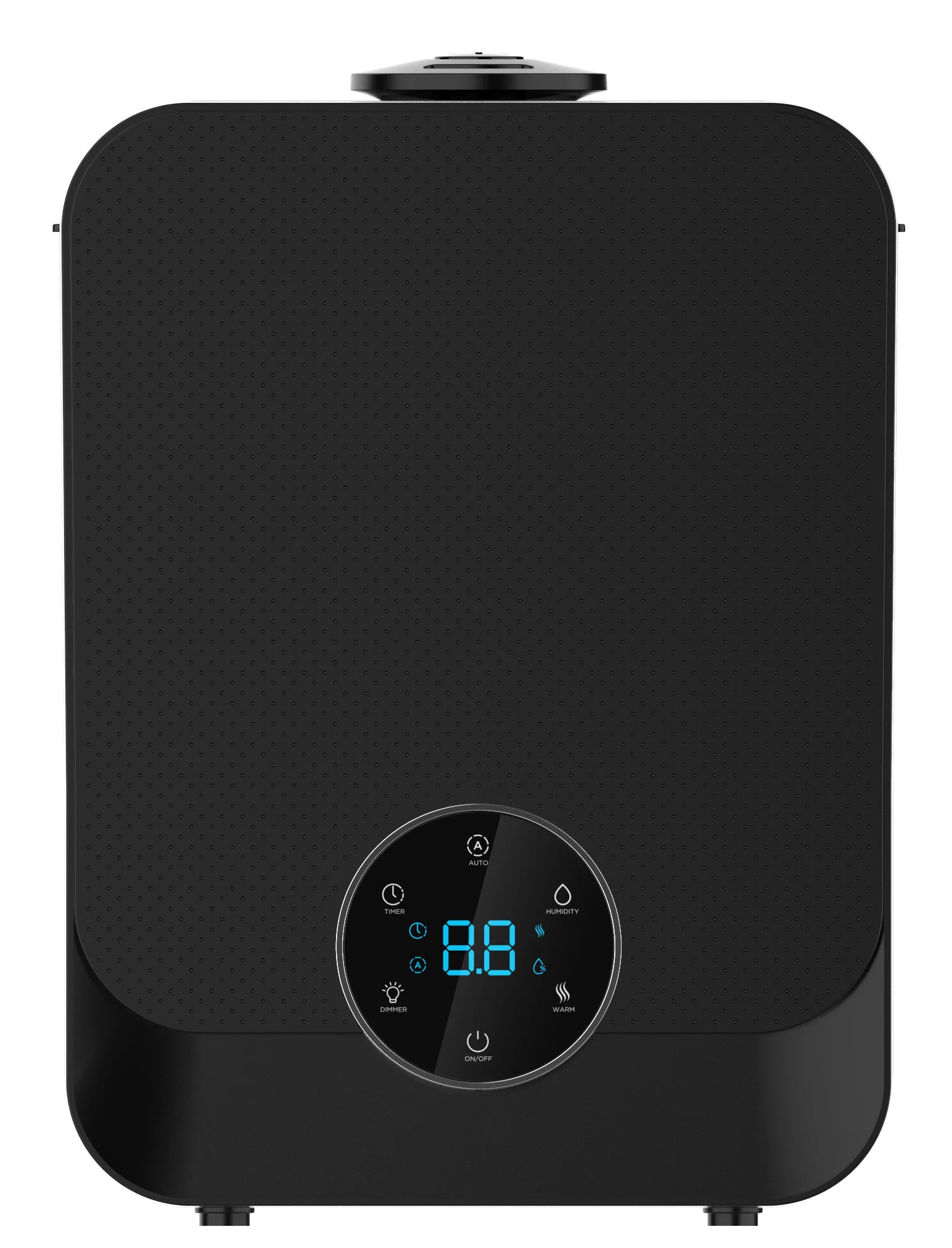 Better Homes & Gardens 1.6 Gal Ultrasonic Warm/Cool Mist Humidifier with Remote, Black