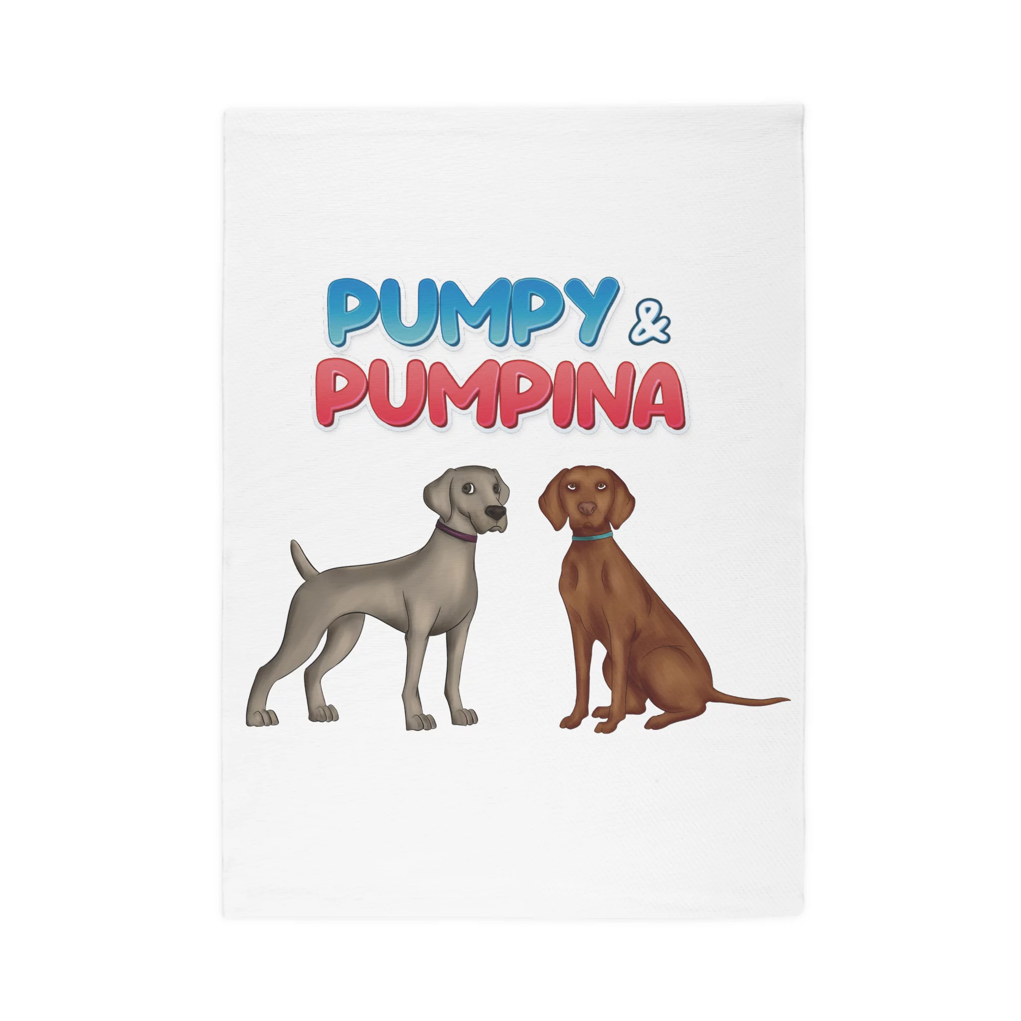 Mia and Riley the Dogs Dobby Rug (Pumpy & Pumpina Children's Book)