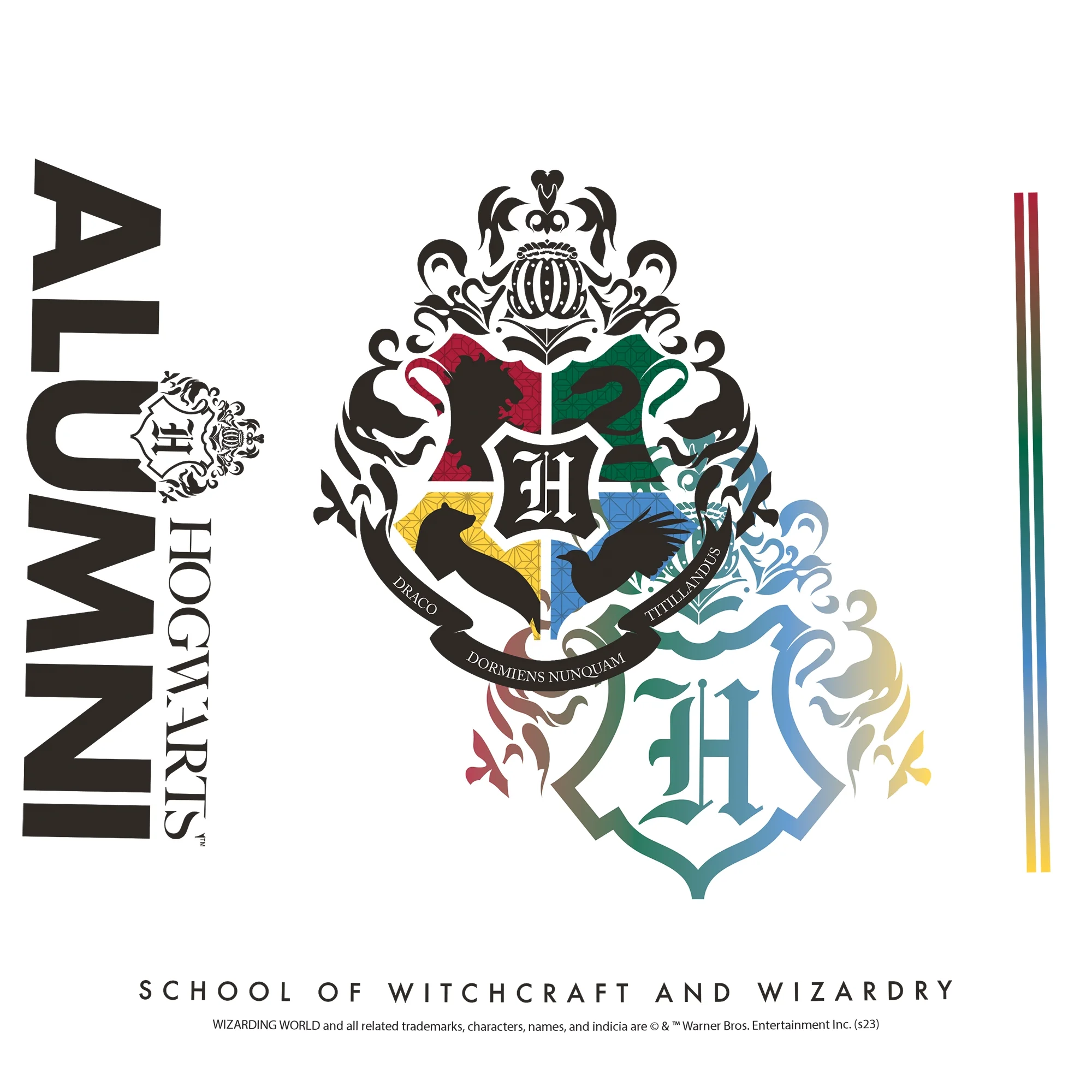 Tervis Harry Potter Hogwarts Alumni Made in USA Double Walled  Insulated Tumbler Travel Cup Keeps Drinks Cold & Hot, 24oz Venture Lite Water Bottle, Classic