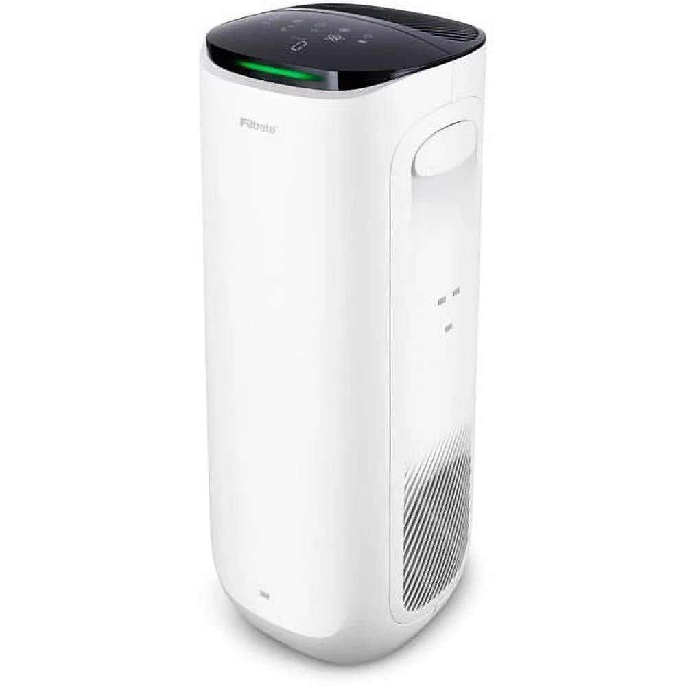Filtrete Smart Room Air Purifier FAP-ST02, Large Room, White True HEPA - 310 Sq. ft. - White