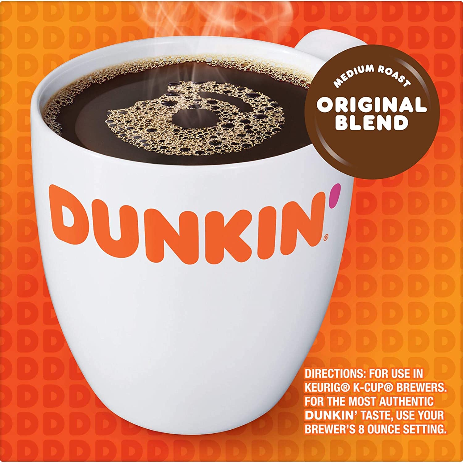 Dunkin' Original Blend, Medium Roast Coffee K Cups - 72 Count