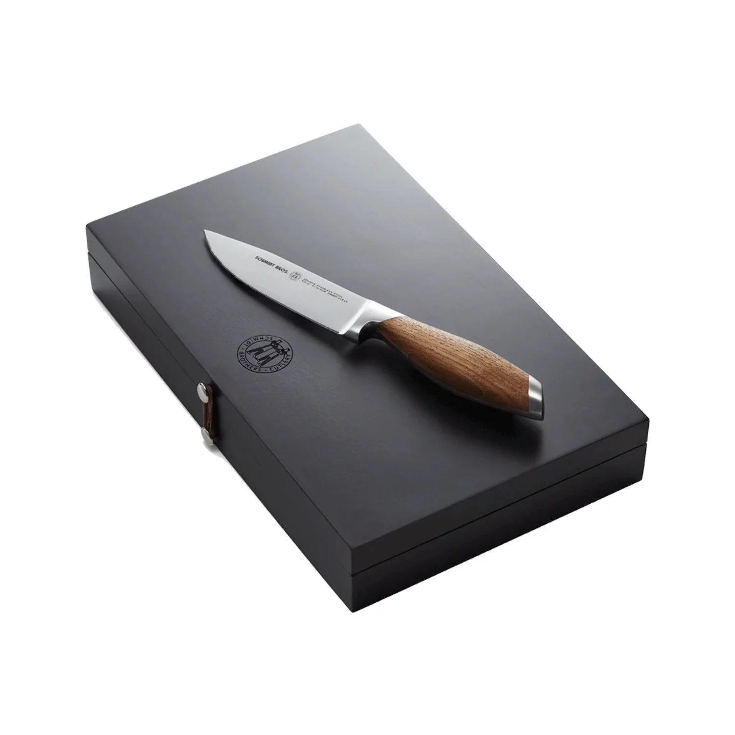 Schmidt Brothers™ Cutlery Bonded Teak, 4-Piece Jumbo Steak Knife Set