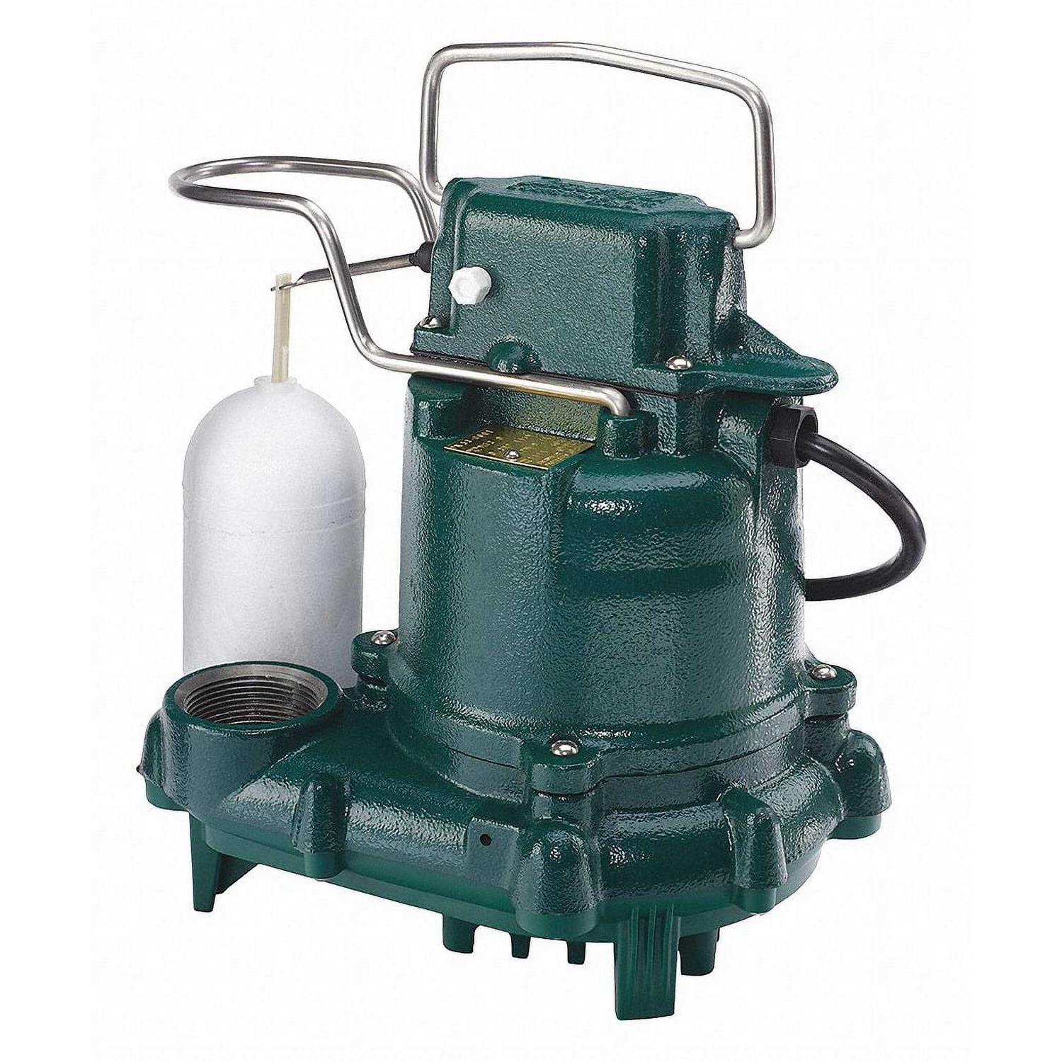 Zoeller HP 3/10,Sump Pump,Vertical Float M53
