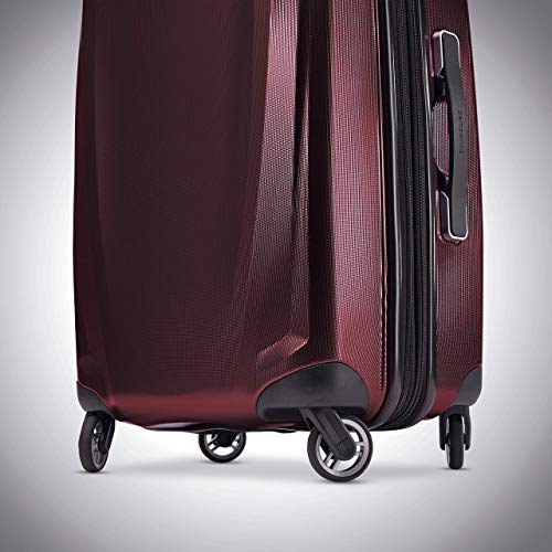 Samsonite Winfield 3 DLX Hardside Expandable Luggage with Spinners, Silver, Carry-On 20-Inch