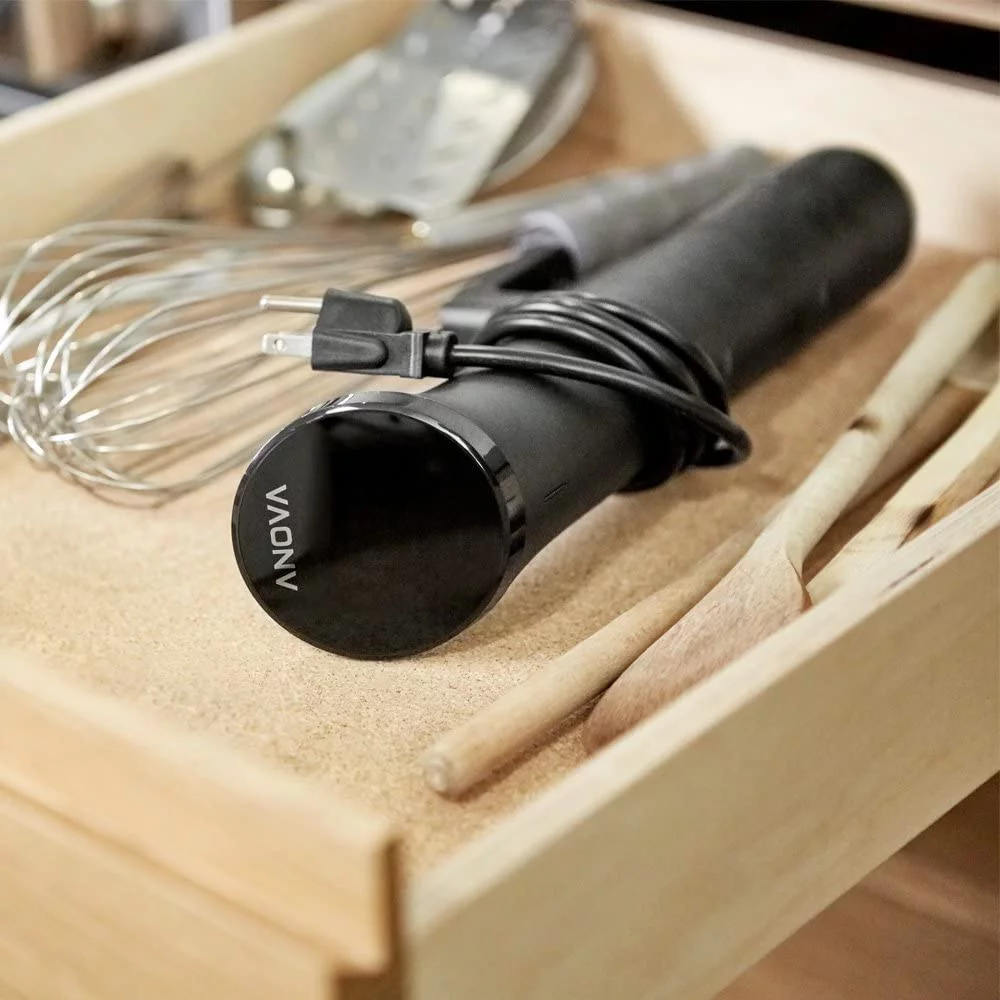 durable Anova Culinary AN400-US00 Nano Sous Vide Precision Cooker  12.8" x 2.2" x 4.1"  Black