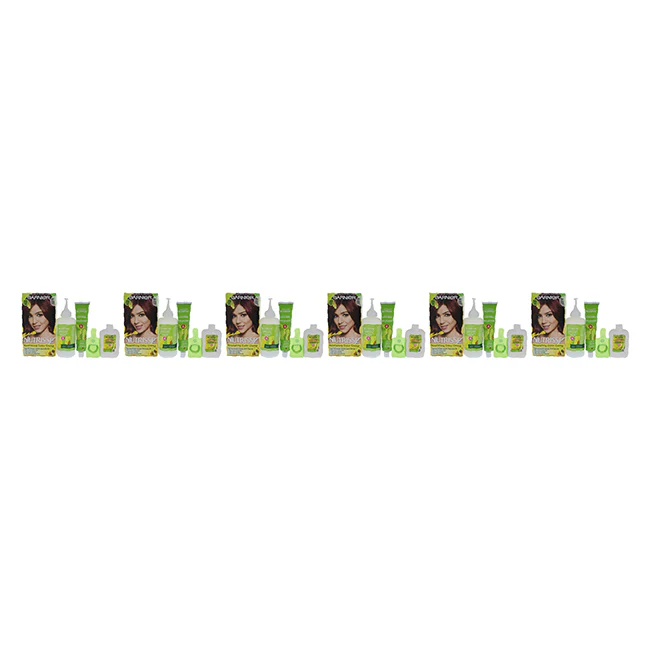 Garnier Nutrisse Nourishing Color Creme - 56 Medium Reddish Brown by Garnier for Unisex - 1 Application Hair Color - Pack of 6