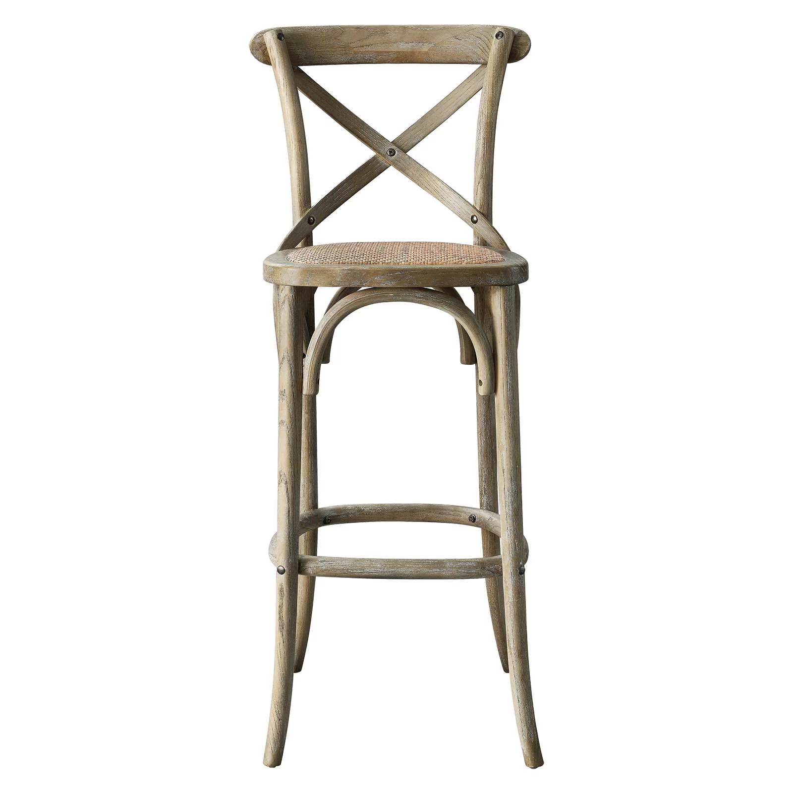 Modway Gear Bar Stool in Gray
