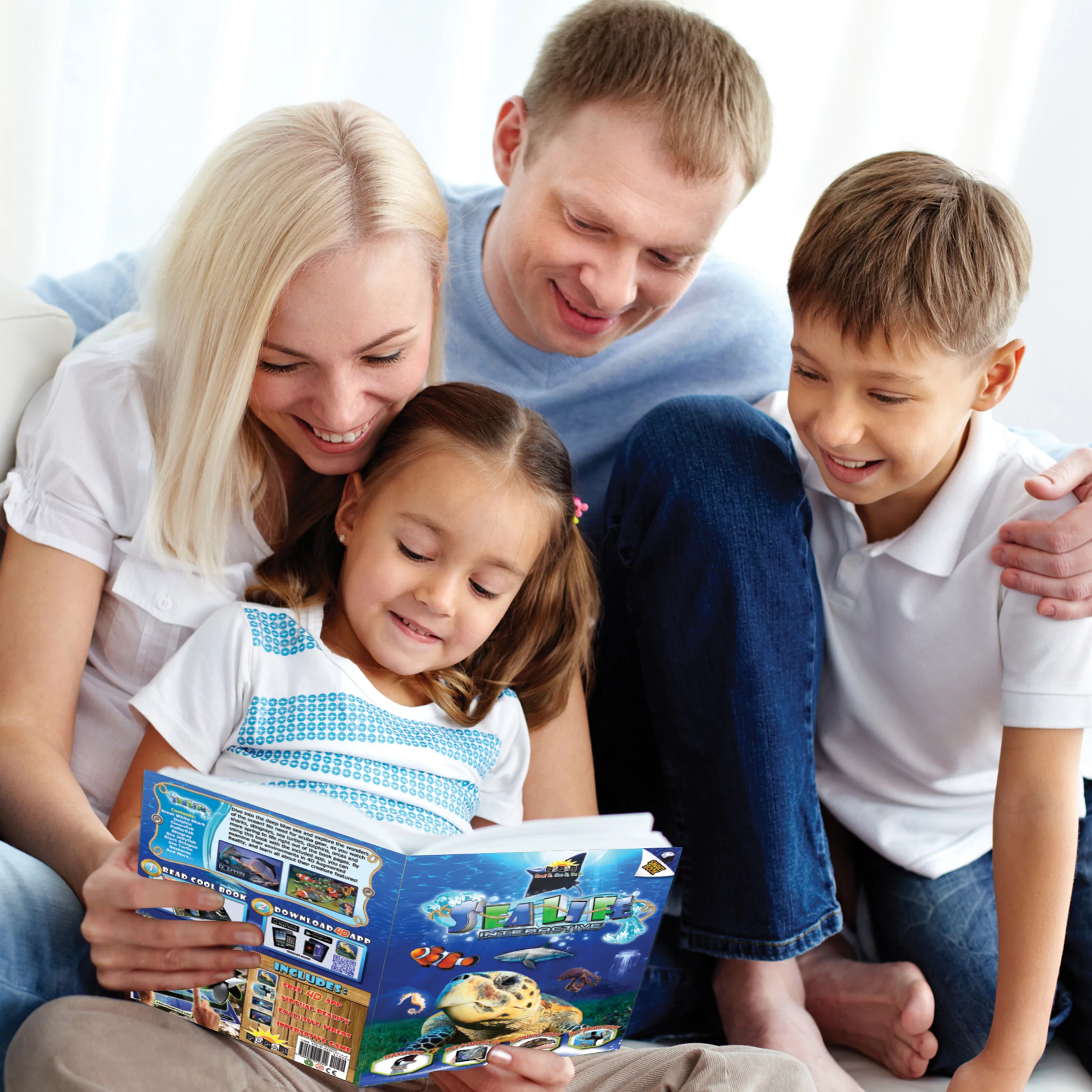 STEM Interactive Smart Books Collection With 4D Educational App - Dinosaurs, Planets, Sea Life, Bugs, Safari Animals