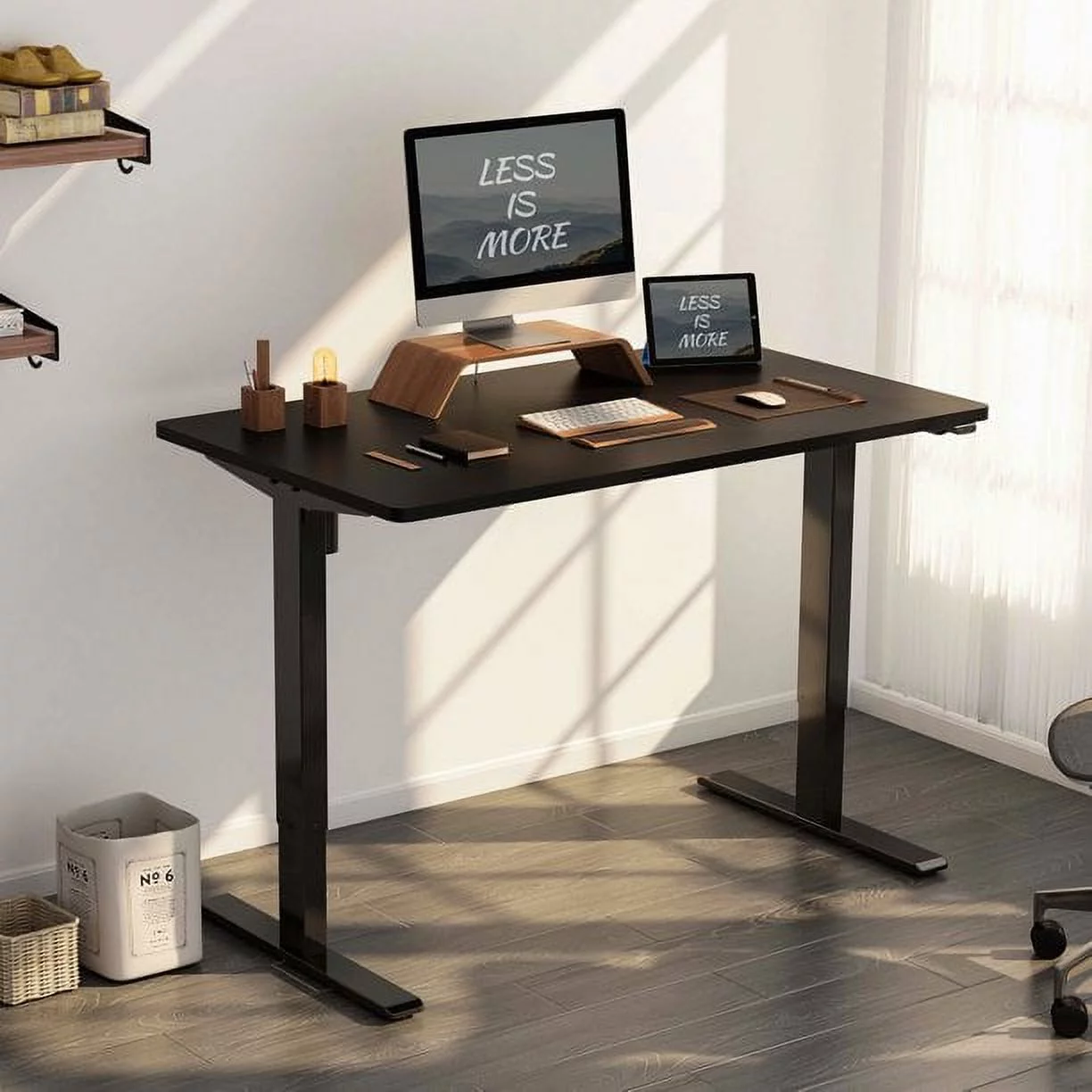 Yangming Home Office Height Adjustable Standing Desk 48