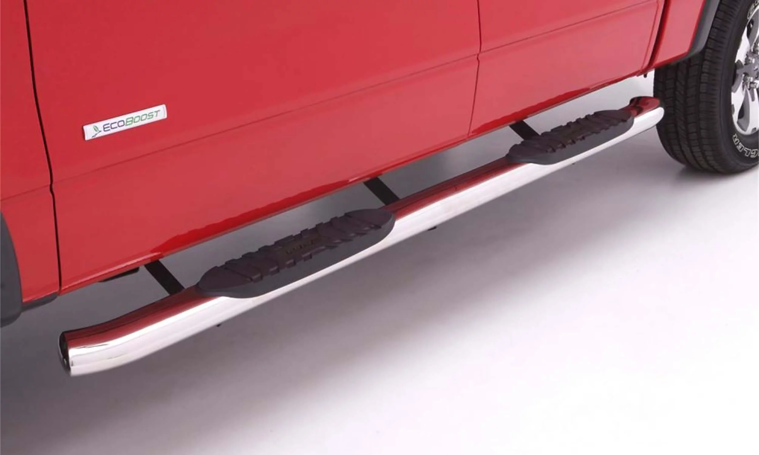 Lund 23791007 5 Inch Oval Curved Nerf Bar Fits select: 2001-2014 CHEVROLET SILVERADO, 2001-2014 GMC SIERRA