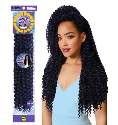 RastAfri Water Wave Hair XL 2 PACK COLOR 1