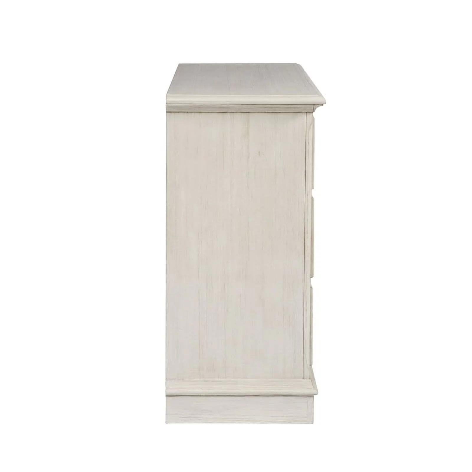 Bayside White 7 Drawer  Wooden Dresser