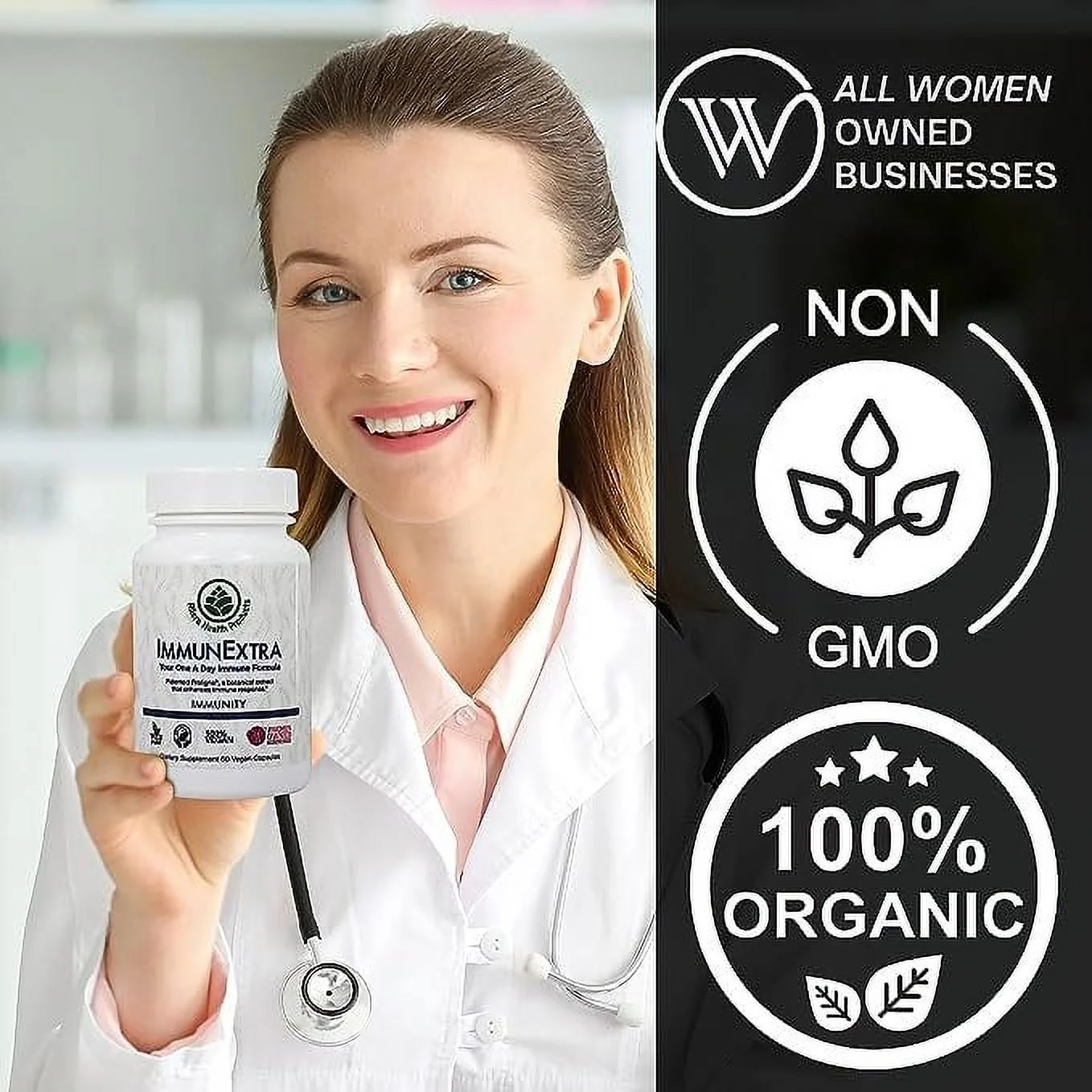 Immune Extra Allera Health Products 60 VCaps Pack of 3