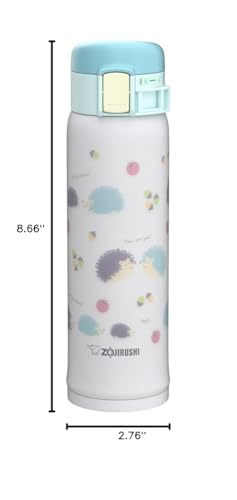 Zojirushi SM-SA60BA Stainless Steel Vacuum Insulated Mug, 1 Count (Pack of 1), Black, 20 oz.