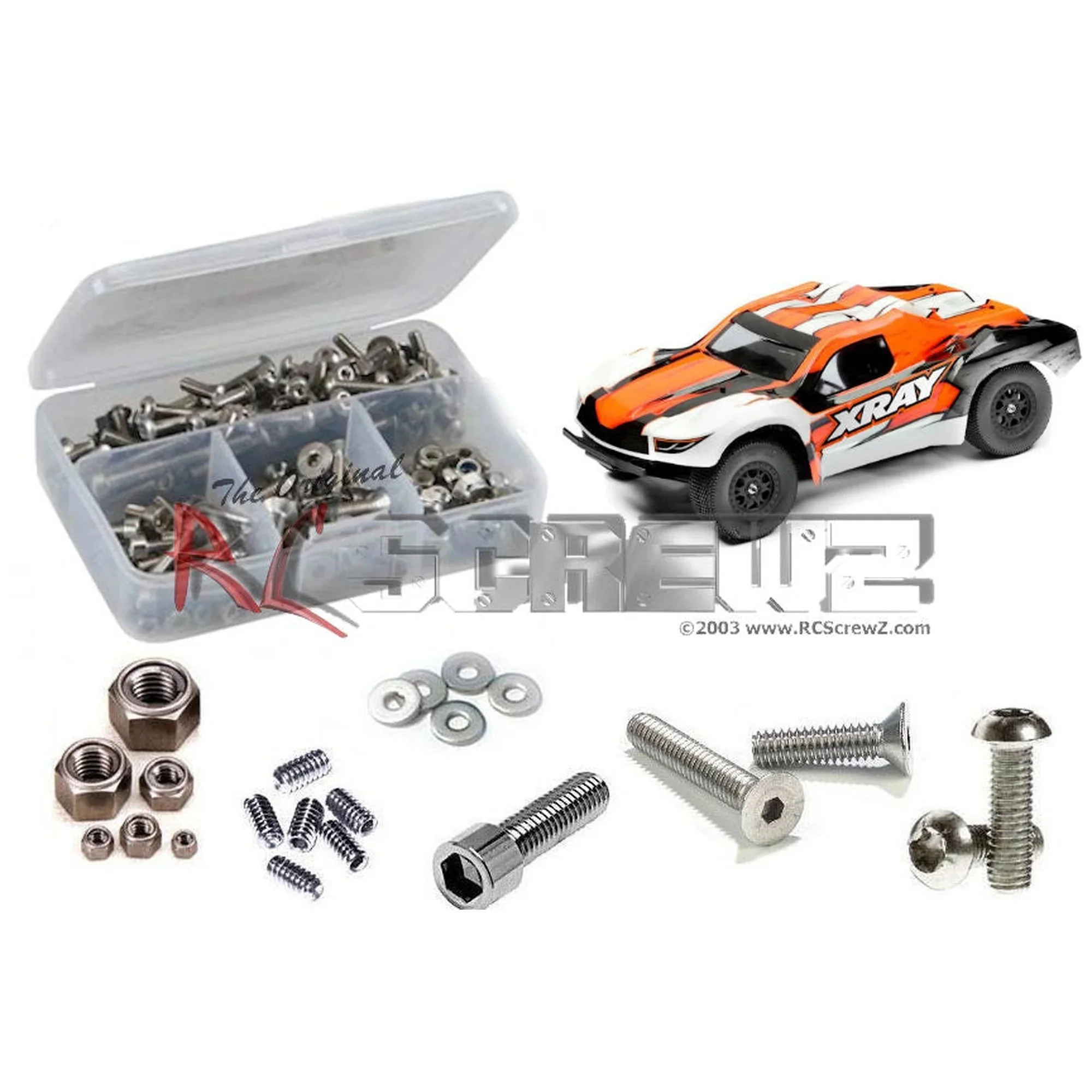 RCScrewZ Stainless Steel Screw Kit xra086 for Team XRAY SCX 2022 2wd #320300 RC Car - Complete Set