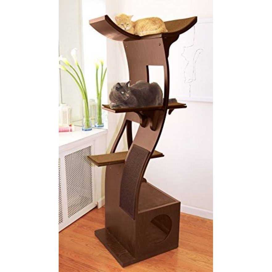The Refined Feline Lotus Tower Cat Tree - Pet Supplies online store