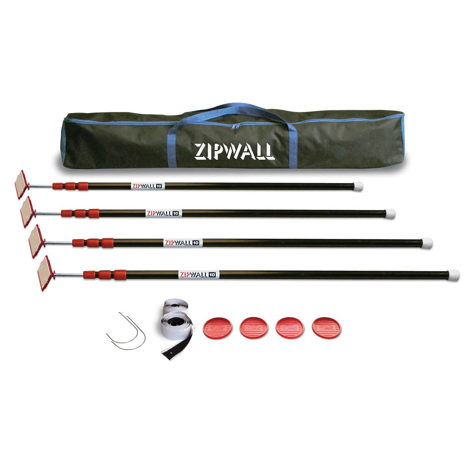 Zipwall ZipPole ZP4 Dust Barrier Pole - Shop Hardware Tools Online Store
