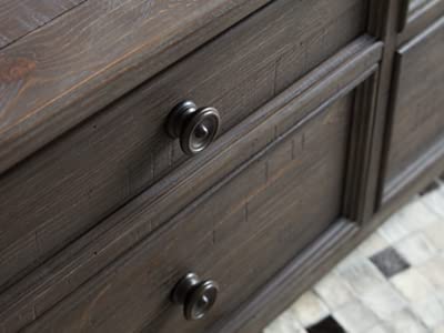 Signature Design by Ashley Bolanburg Farmhouse Lift Top Coffee Table with Drawers, Antique Cream & Brown