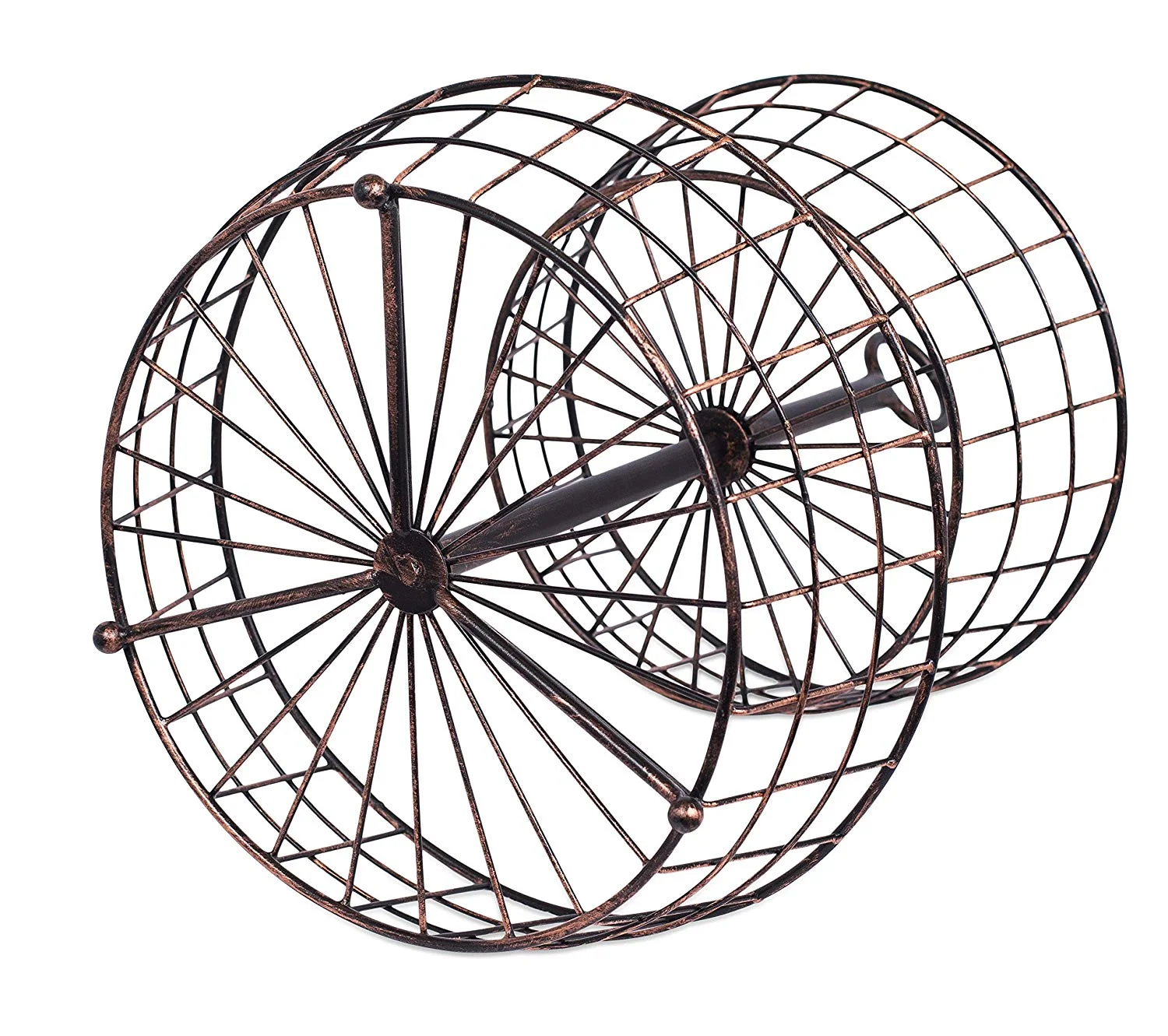 BirdRock Home Metal 2-Tier Wire Fruit Basket - Oil Rubbed Bronze