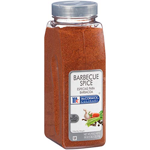 McCormick Culinary Barbecue Spice, 18 oz - One 18 Ounce Container of BBQ Dry Rub Seasoning Blend, Perfect for Ribs, Chicken, Pork and More