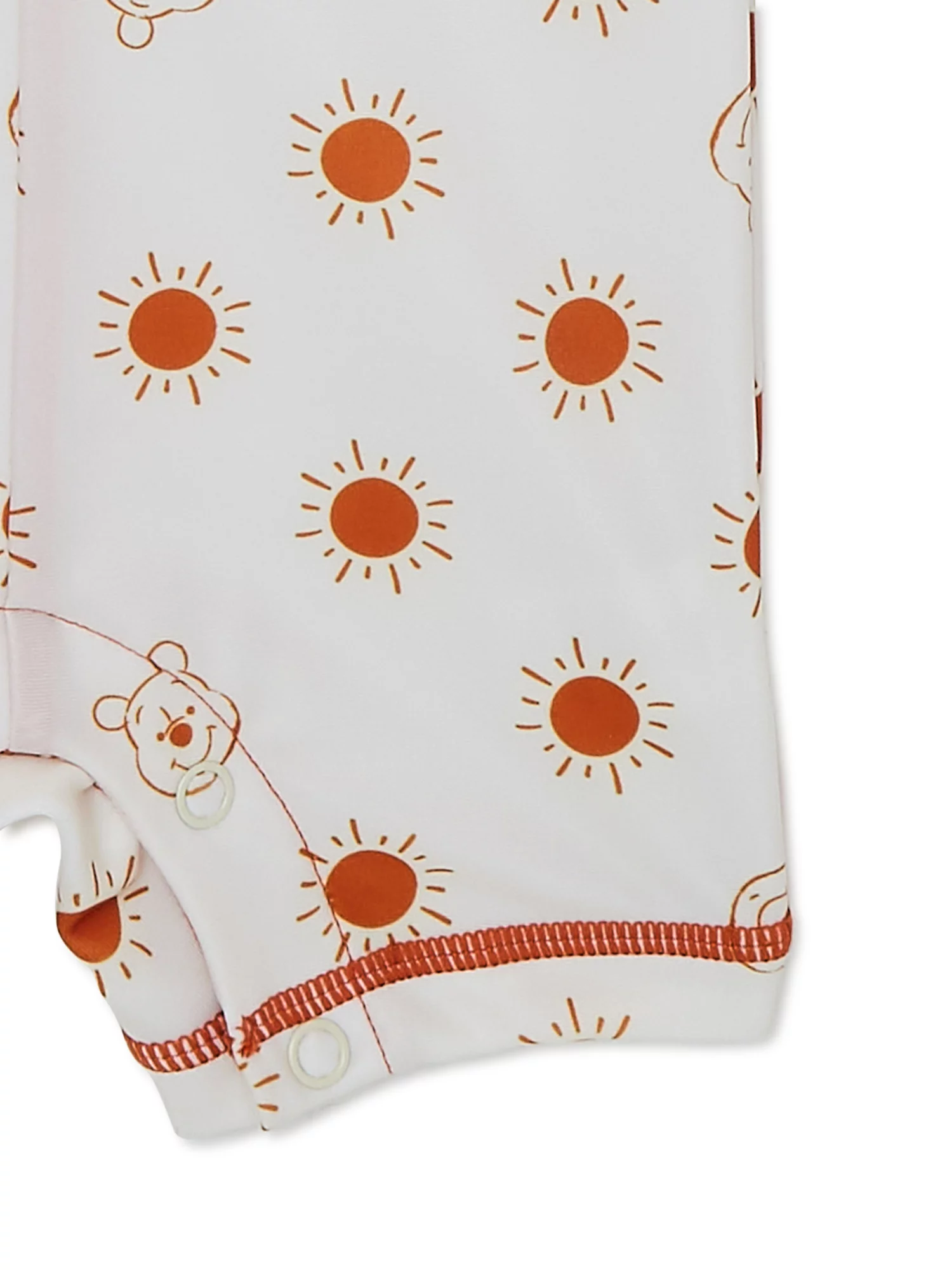 Winnie the Pooh Baby Short Sleeve Rashguard Swimsuit, 1-Piece, Sizes 0/3-12 Months