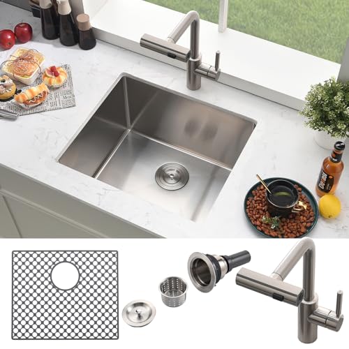 25 Inch Drop In Laundry Sink-Brovy 25