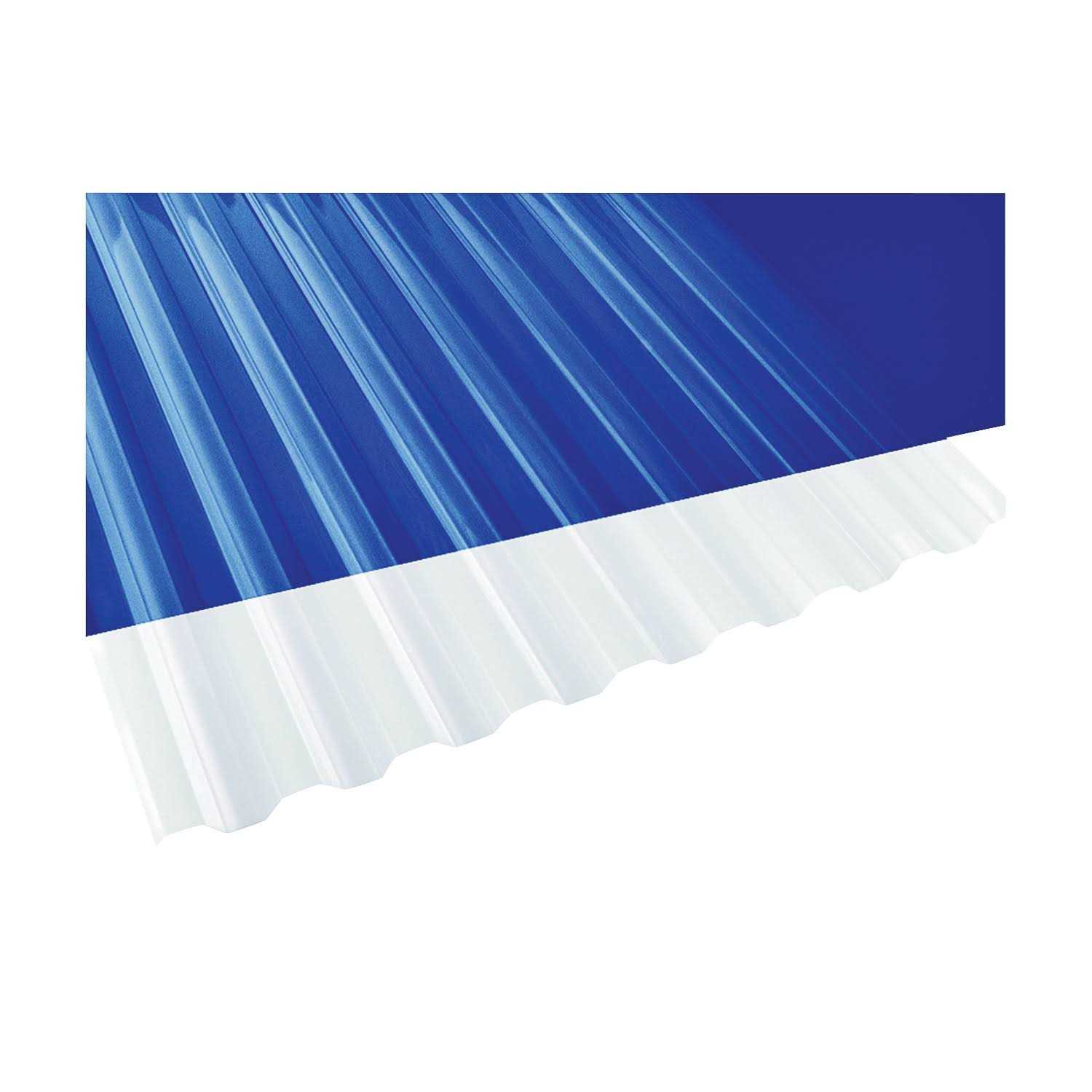 Suntuf 26 in. x 12 ft. Corrugated Polycarbonate Roof Panel