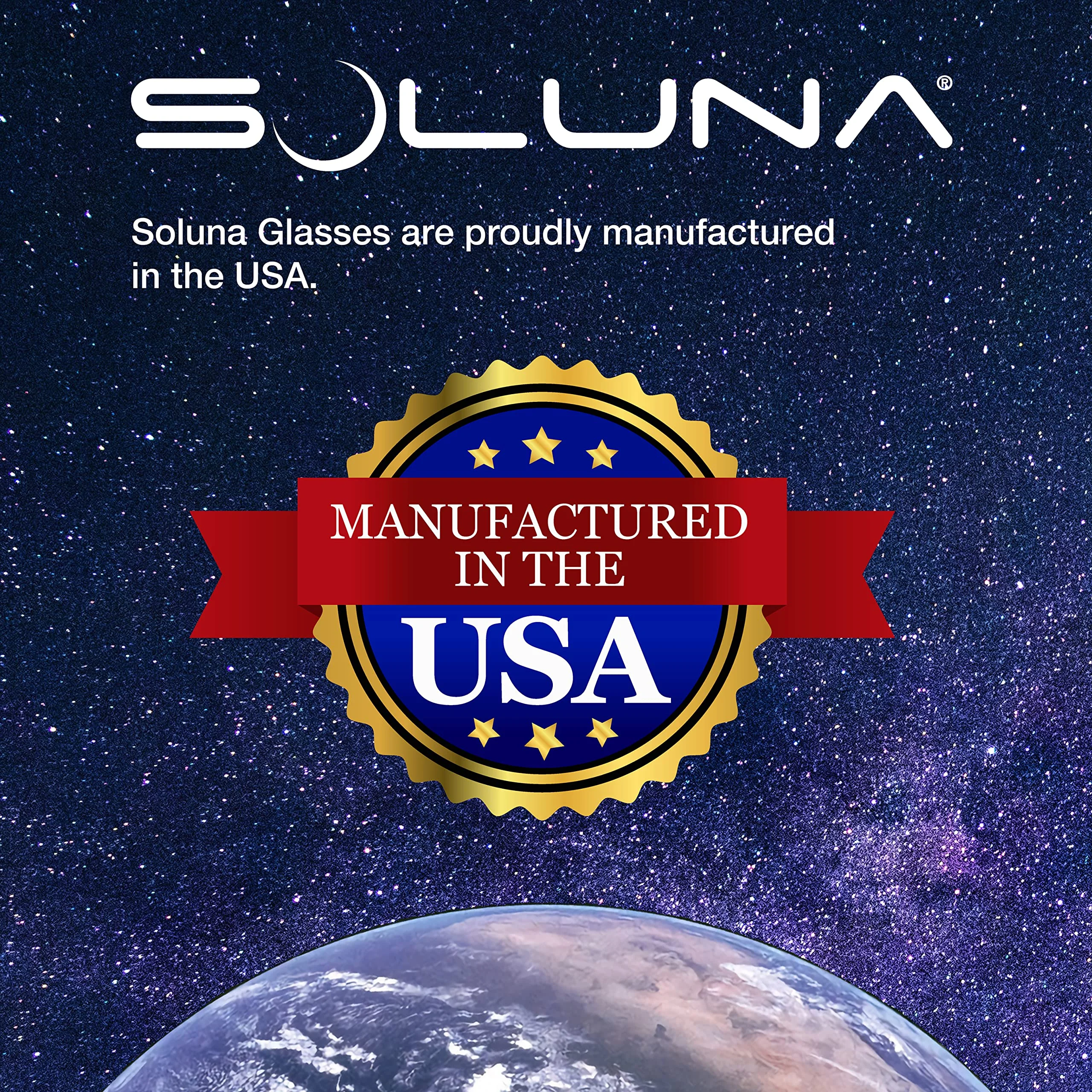 Soluna Solar Eclipse Glasses - CE and ISO Certified (2 Pack)