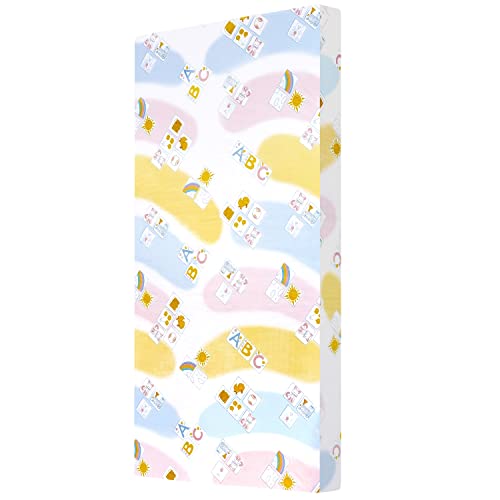 Dream On Me Asheville 4” Firm Fiber Crib And Toddler Mattress | Waterproof | GreenGuard Gold Certified | Dual-Sided Mattress | Grey Embossed Cover | Lightweight Reversible Design