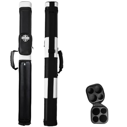 2x2 Hard cue case Square Pool Cue Billiard Stick Carrying Case