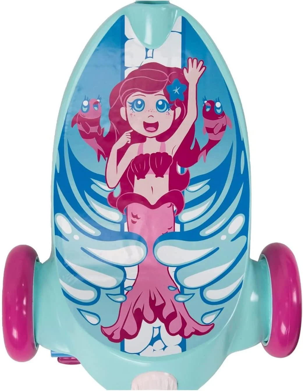 Huffy 18037P 6V 2 in 1 Bubble Scooter (Mermaid) Toy, Pink