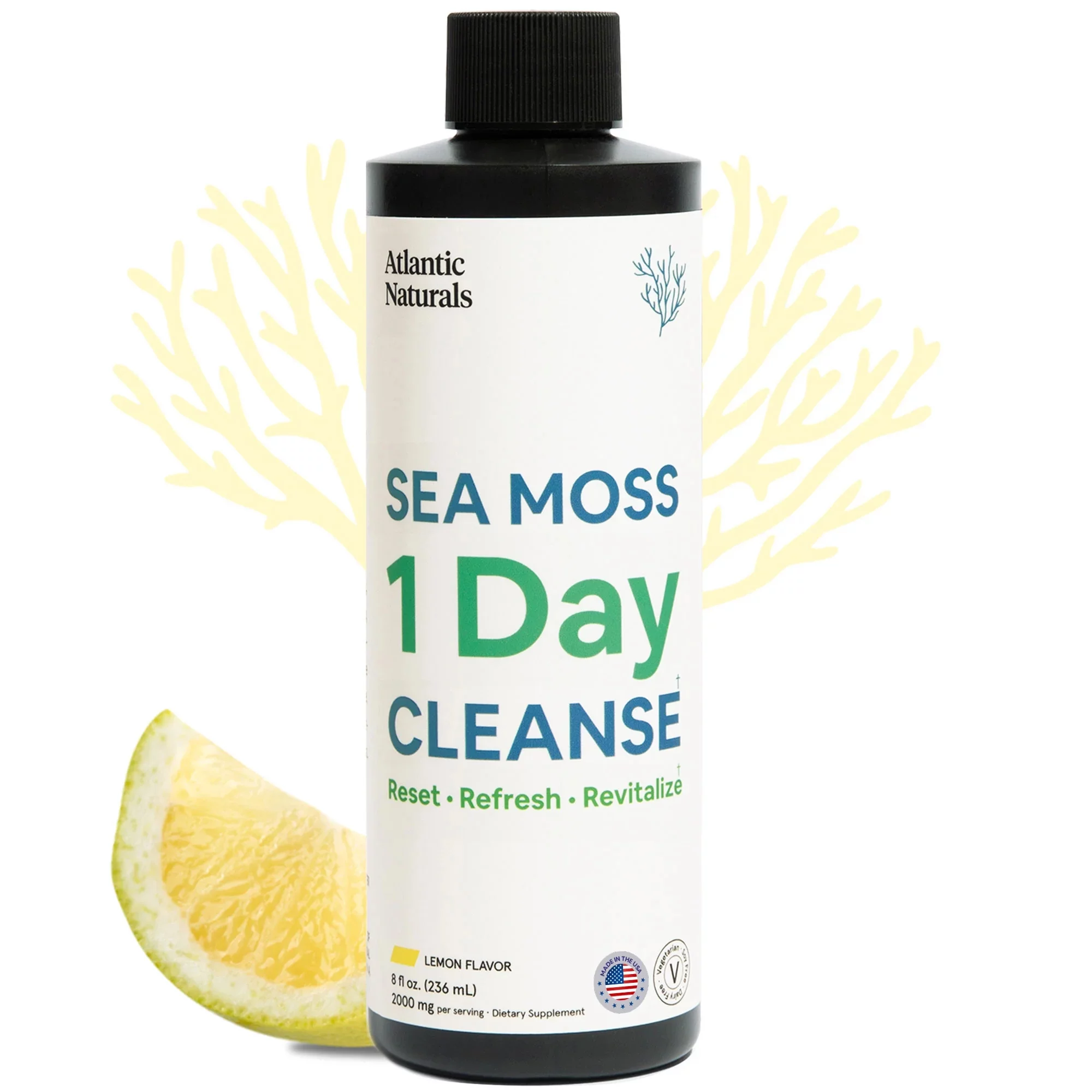 Sea Moss 1 Day Cleanse | Lemon Flavor