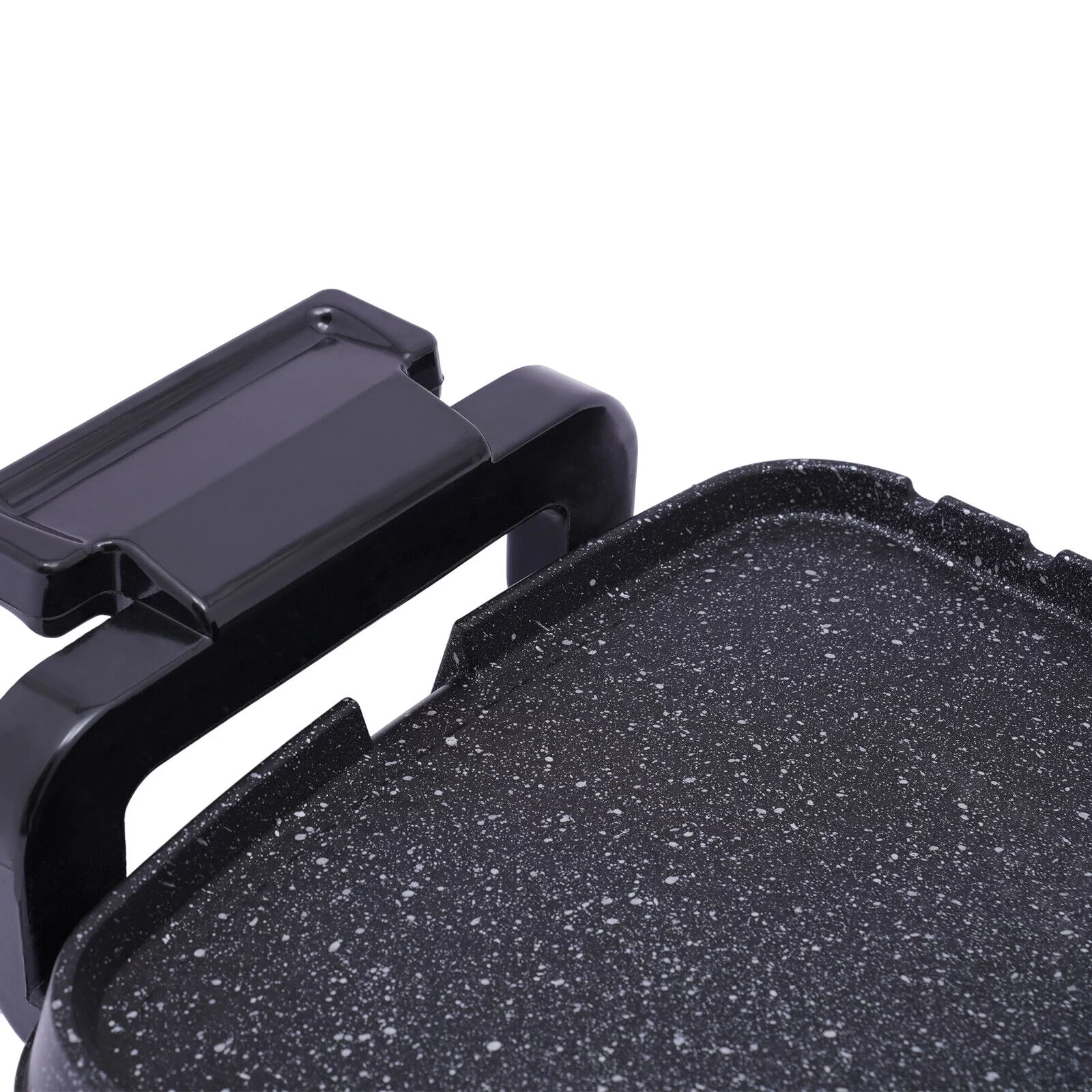 Denest Electric 2 in 1 Hot Pot BBQ Oven Smokeless Barbecue Pan Grill Hotpot Machine