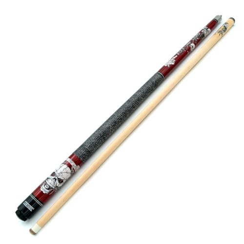 CUESOUL 58 inch 19/20/21 oz 1/2 Maple Pool Cue Stick Kit-Rockin Series