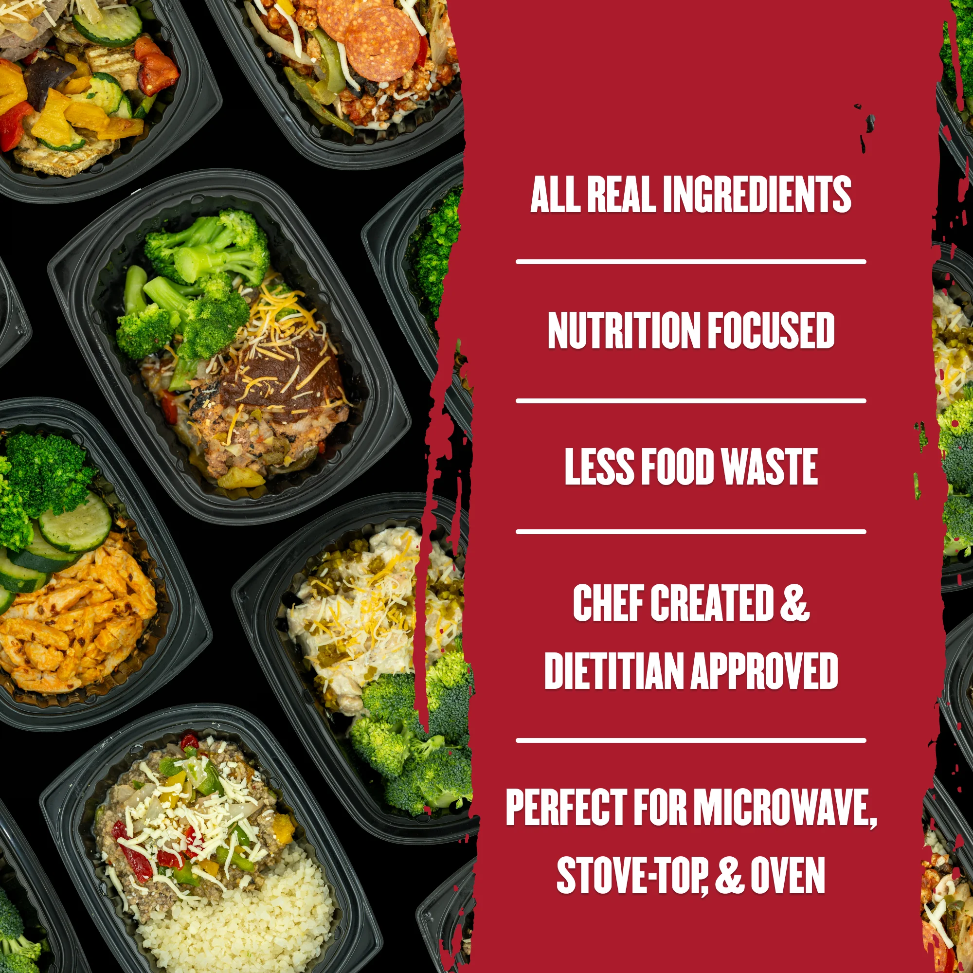Clean Eatz Hall of Fame Meal Plan - 6 Frozen, Healthy Meals Delivered