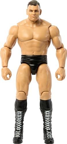Mattel WWE Action Figure, Series #145 Gunther 6-inch Collectible with 10 Articulation Points & Life-Like Look