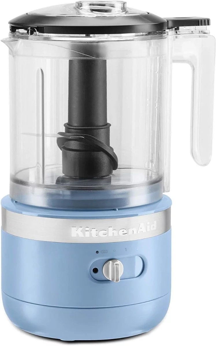 KitchenAid Blue Velvet Cordless Small Appliances Set | Hand Mixer, Hand Blender & Food Chopper