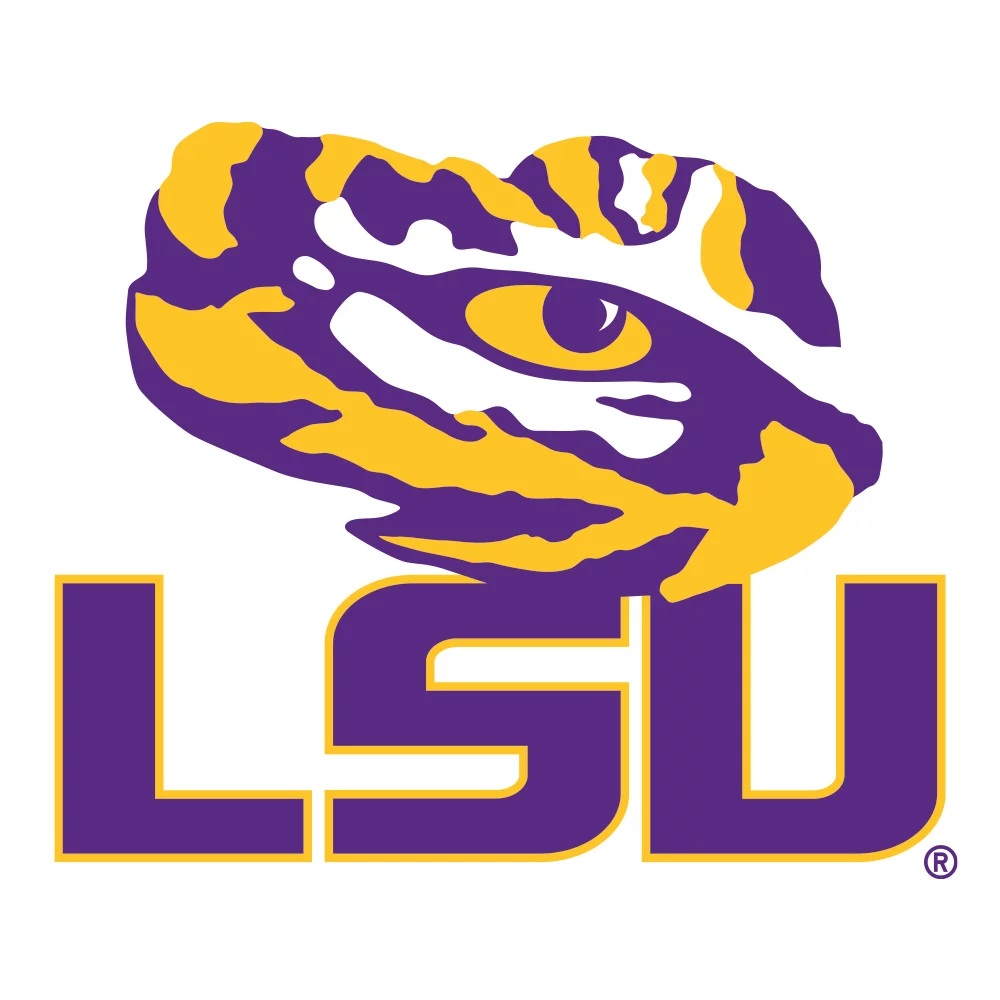 LSU Diagonal Stripes THERMOS STAINLESS KING Stainless Steel Food Jar with Folding Spoon, Vacuum insulated & Double Wall, 16oz