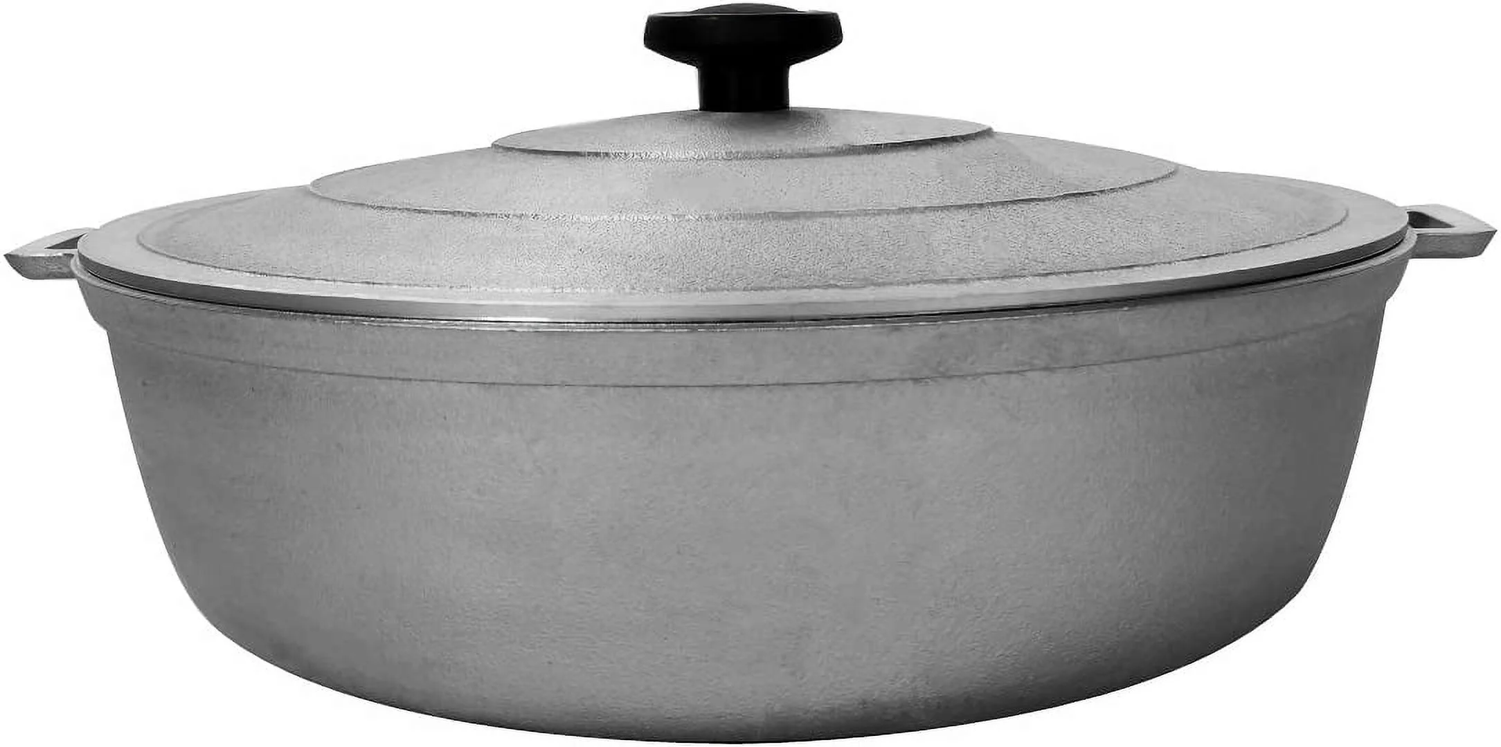 Uniware 9900 Super Quality Aluminum Caldero Dutch Oven 7.2 QT Silver (32cm (12.6-Inch))