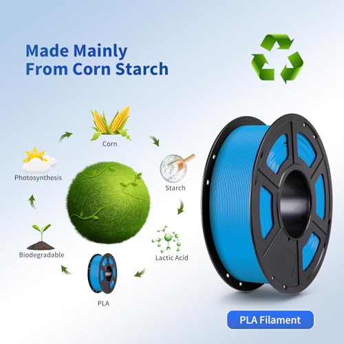 ANYCUBIC PLA+ 3D Printer Filament Bundle, PLA Plus 1.75mm Dimensional Accuracy +/- 0.02mm, Fit Most FDM 3D Printers, 1KG Spool, 2KG Gray+Gray