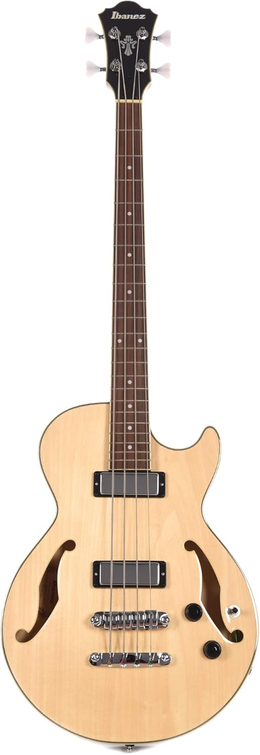 Ibanez AGB, 4-String Bass Guitar, Right, Natural (AGB200NT)