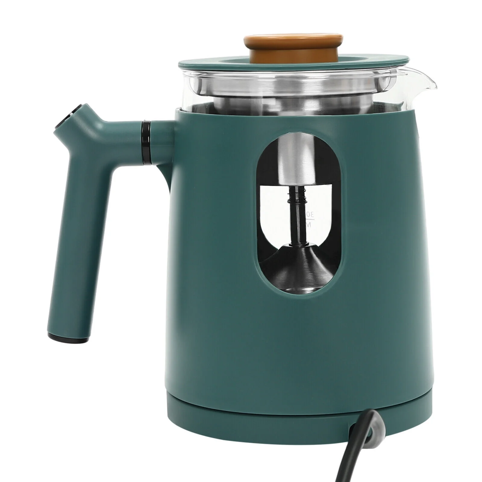 Stainless Steel Electric Water Kettles Tea Coffee Pot Water Boiler & Heater 600W Green
