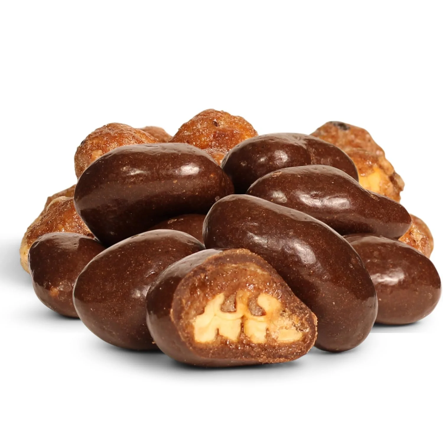 Milk Chocolate Toffee Coated Pecans by It's Delish, 48 oz Jumbo Container, Dairy Kosher Snacks