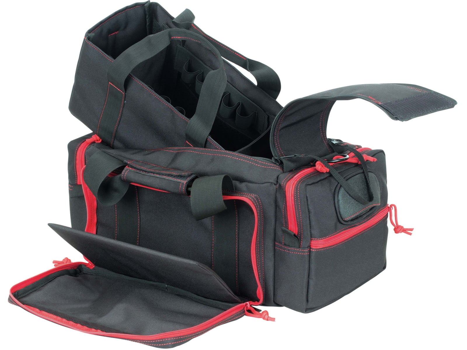 Voodoo Compact Rhino Range Bag, Black/Red