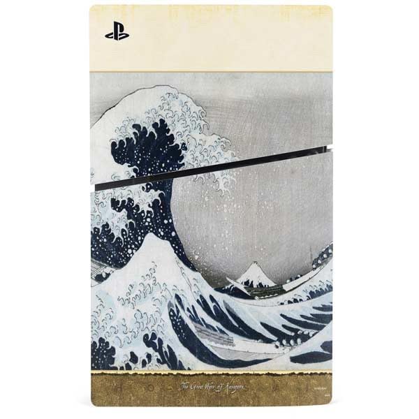 Skinit Decal Gaming Skin Compatible with PS5 Slim Disk Console - Officially Licensed Green Wheat Fields by Vincent Van Gogh Design