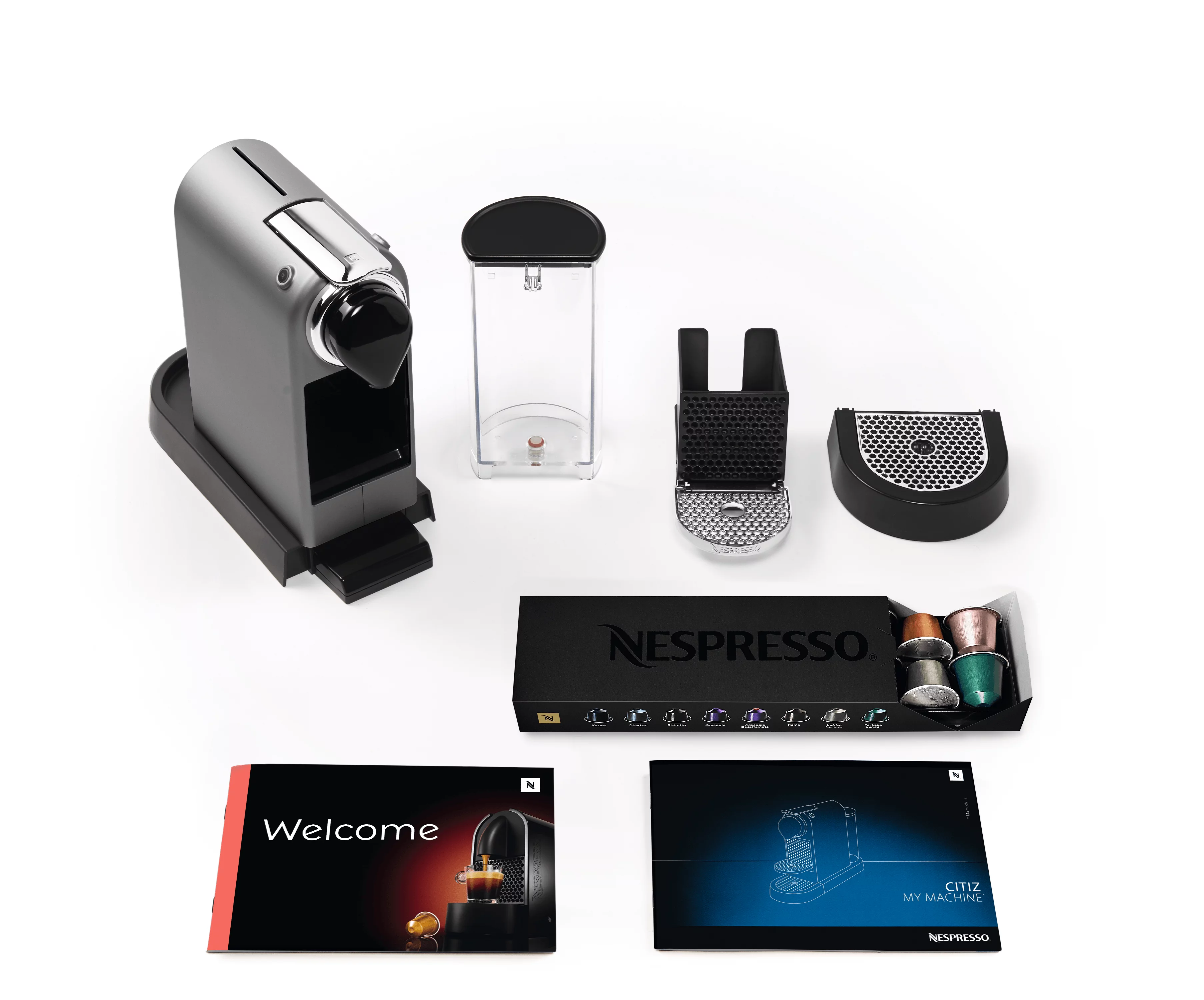 Nespresso CitiZ Espresso Machine by Breville, Silver