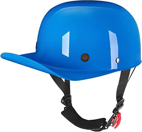 Baseball Style Cap Retro Motorcycle Helmet Unisex-Adult - DOT Approved