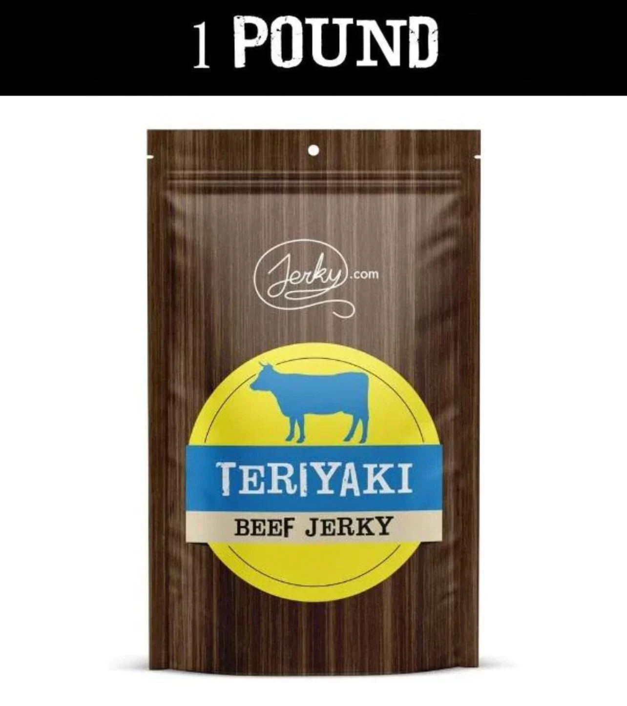 All-Natural Beef Jerky - Teriyaki - 1 Pound