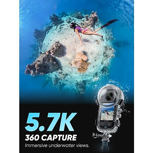 Insta360 X3 Motorcycle Kit (New Version) - Waterproof 360 Action Camera with 1/2